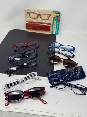 Reading glasses lot of 10 pcs with +1.75 magnification